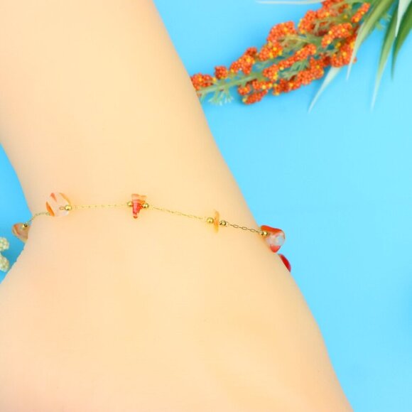 Elegant Handmade Anklet – Perfect for Women & Girls | Ideal Gift Option, DYC1820 - Picture 4 of 8